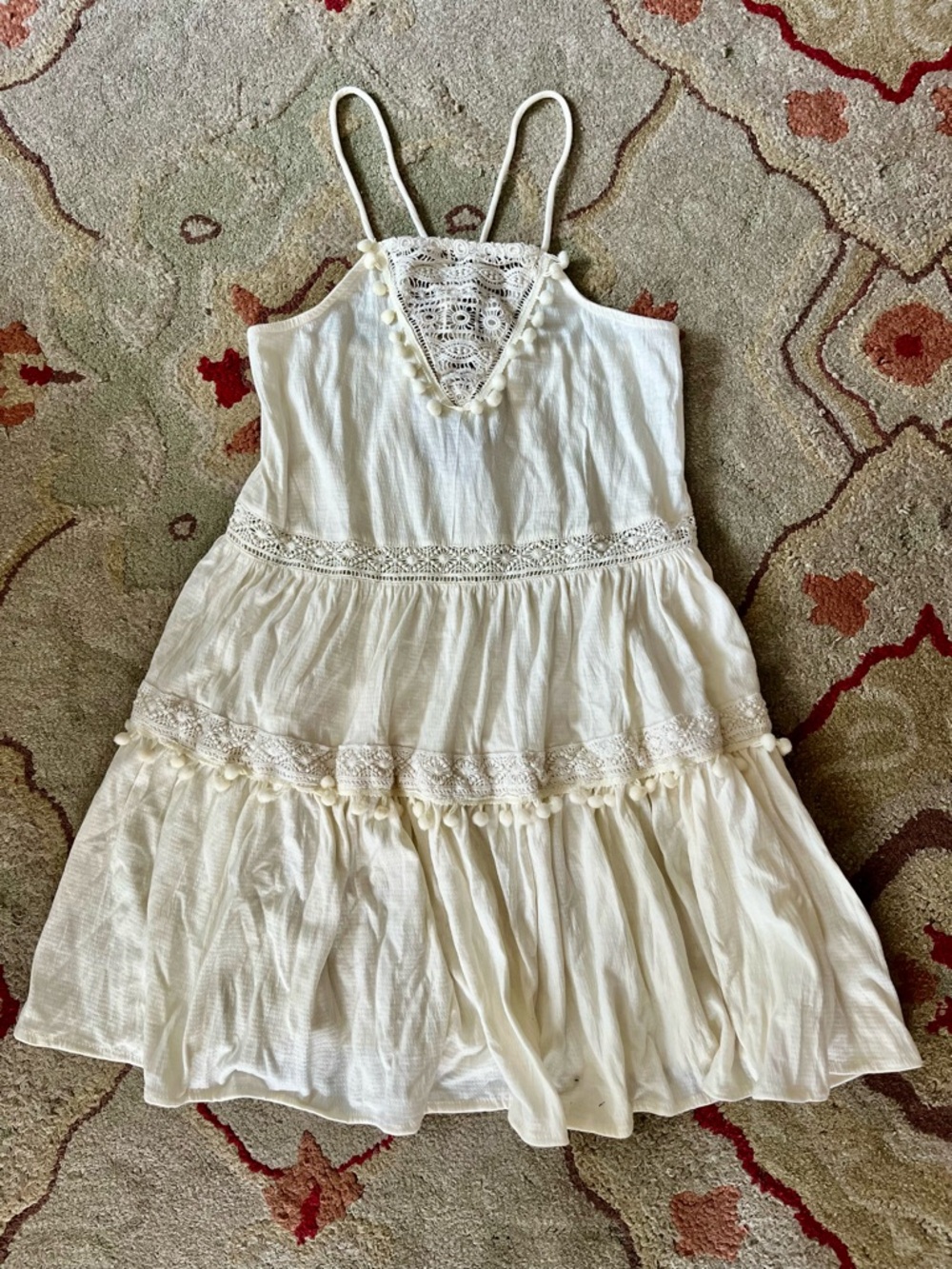 NWT ASOS Summer Pom Pom Dress